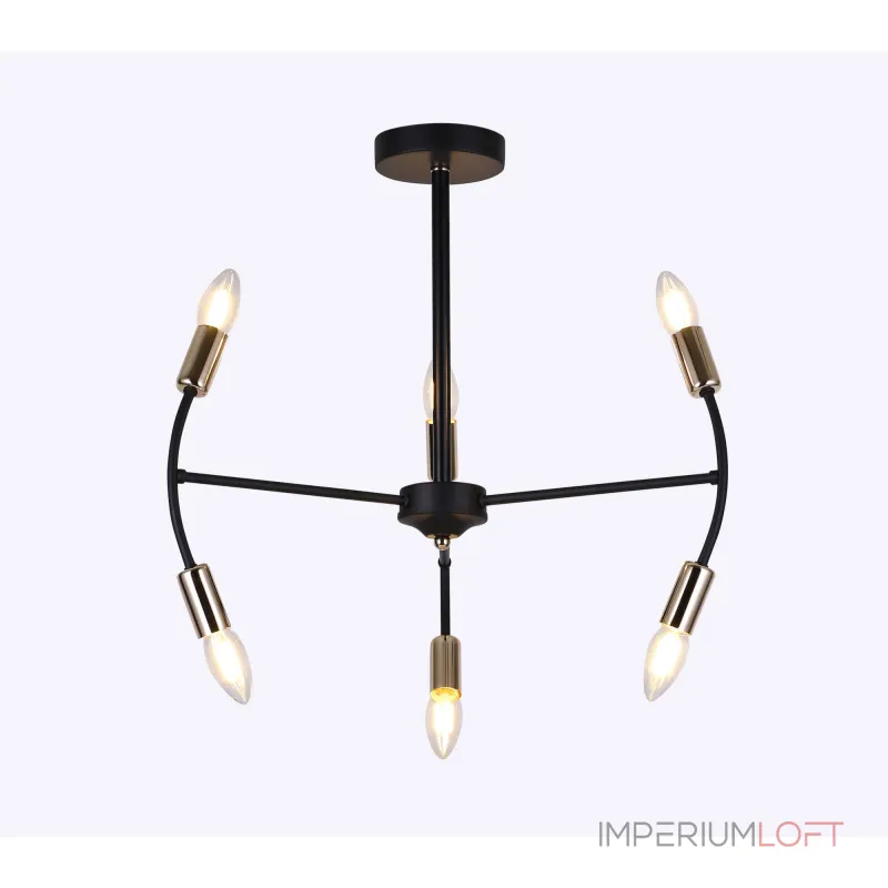 Люстра на штанге Freya Ингрид / Ingrid FR5087PL-06B Люстра на штанге Freya Ингрид / Ingrid FR5087PL-06B