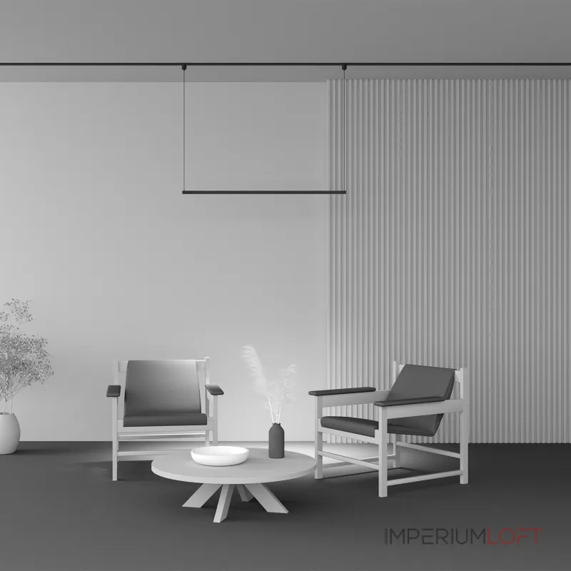 Трековый подвесной светильник Maytoni ELASITY TR169-1-52W3K-M-B от ImperiumLoft