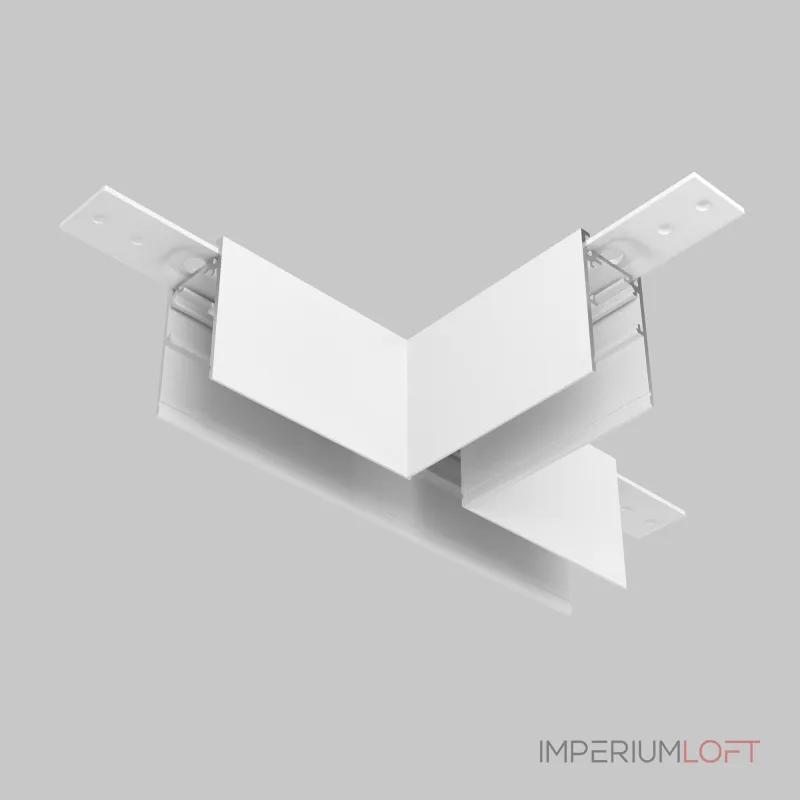 Коннектор Т-образный Exility накладной белый от ImperiumLoft Коннектор Т-образный Exility накладной белый от ImperiumLoft