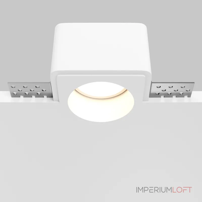 Встраиваемый светильник Maytoni Gyps Modern DL123-GU10-01-W от ImperiumLoft
