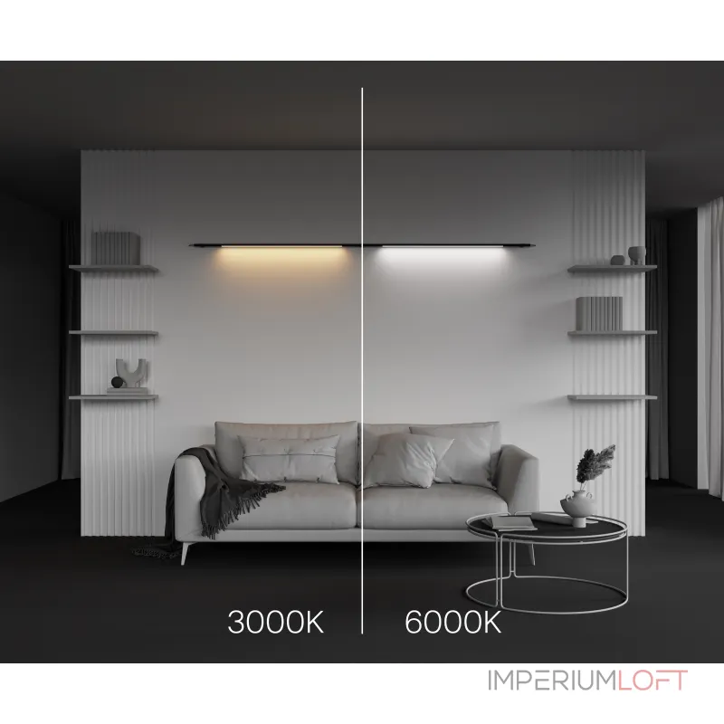 Светильник Maytoni Basis C100CL-L1000-24W3-6K-B от ImperiumLoft