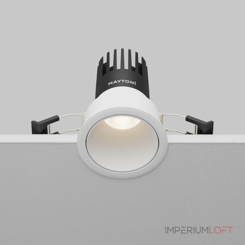 Встраиваемый светильник Maytoni Dip DL116-10W-4K-W от ImperiumLoft Встраиваемый светильник Maytoni Dip DL116-10W-4K-W от ImperiumLoft