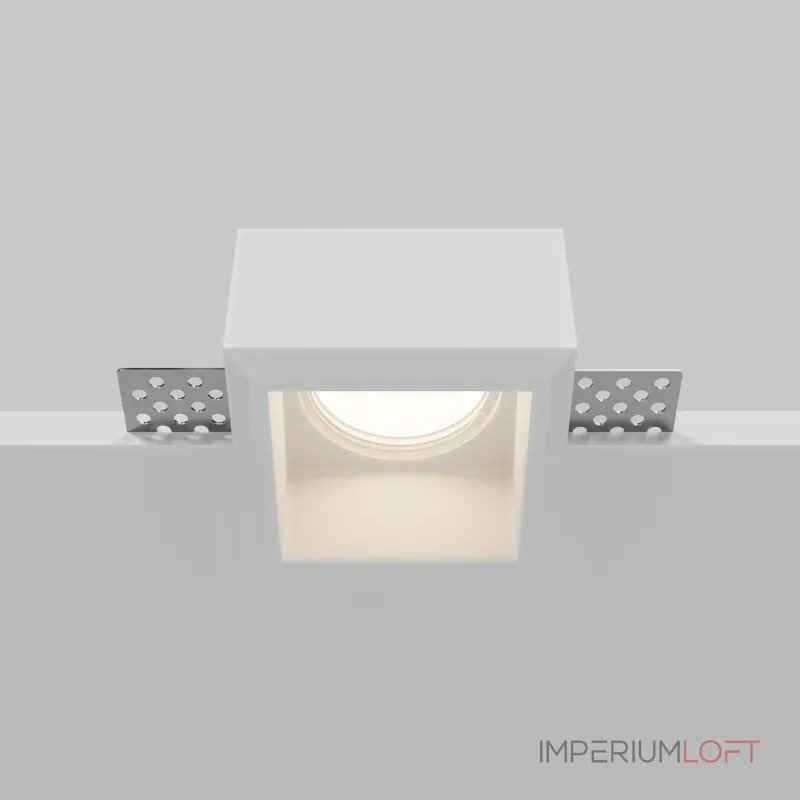 Встраиваемый светильник Maytoni Gyps Modern DL131-GU10-01-W от ImperiumLoft