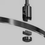 Шинопровод накладной/подвесной Maytoni Flarity TRX154-2SR-D1200-B от ImperiumLoft