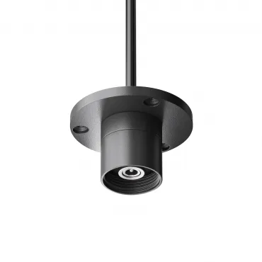 Основание для накладного монтажа системы Shelf с внутренней резьбой с вводом питания Maytoni Shelf CA023BI-P-B