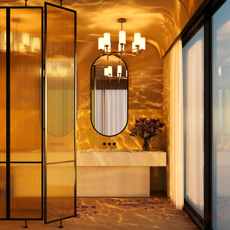 Люстра на штанге Freya Classic FR2031PL-08BS Люстра на штанге Freya Classic FR2031PL-08BS