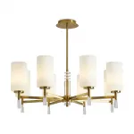 Люстра на штанге Freya Classic FR2031PL-08BS