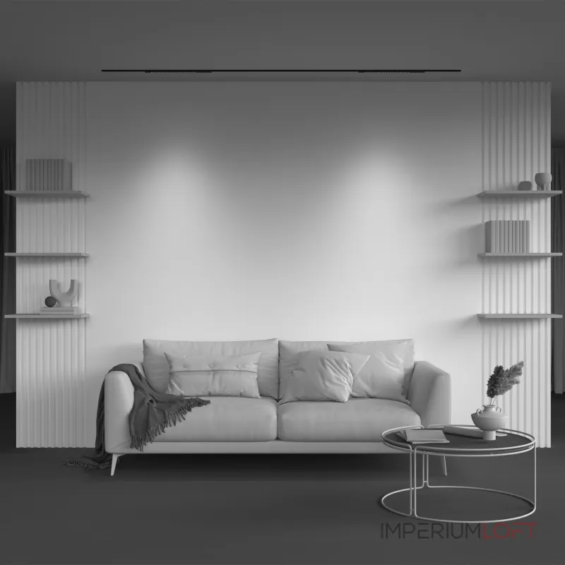 Трековый светильник Maytoni EXILITY Points TR232-2-15W4K-B от ImperiumLoft Трековый светильник Maytoni EXILITY Points TR232-2-15W4K-B от ImperiumLoft