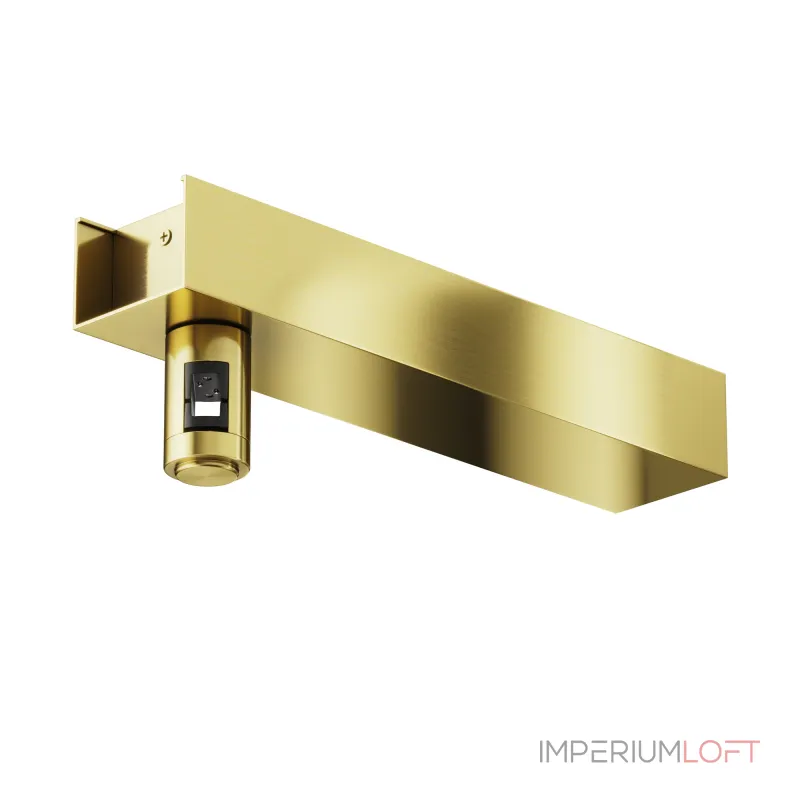 Основание настенное Wall для блока питания с вводом питания Flarity латунь Maytoni FLARITY TRA155CW-BB-BS от ImperiumLoft