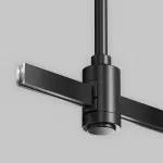 Крепление потолочное Short одинарное 138мм Flarity черный Maytoni FLARITY TRA156C-SL1-B от ImperiumLoft