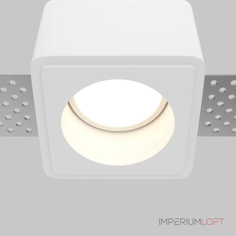 Встраиваемый светильник Maytoni Gyps Modern DL123-GU10-01-W от ImperiumLoft