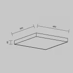 Потолочный светильник Maytoni Ceiling C032CL-90W3K-SQ-W от ImperiumLoft