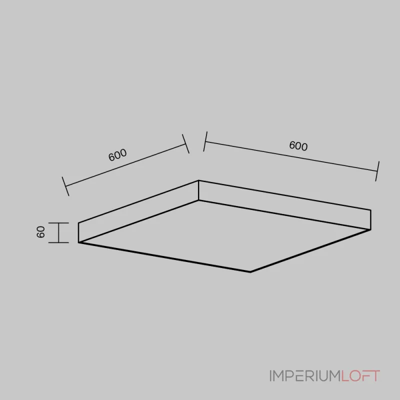 Потолочный светильник Maytoni Ceiling C032CL-90W3K-SQ-W от ImperiumLoft Потолочный светильник Maytoni Ceiling C032CL-90W3K-SQ-W от ImperiumLoft