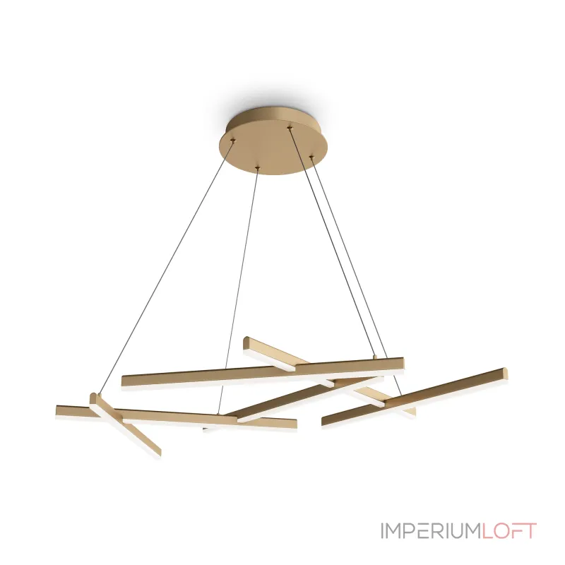 Подвесная люстра Maytoni Line MOD016PL-L80GK Подвесная люстра Maytoni Line MOD016PL-L80GK