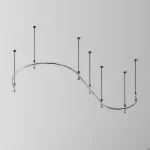 Шинопровод накладной/подвесной Maytoni Flarity TRX154-2SR-D1200-B от ImperiumLoft