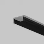 Рассеиватель для профиля 15×06 (Чёрный, 2 м), ALM-001-B-DF-2M Maytoni 642021 от ImperiumLoft
