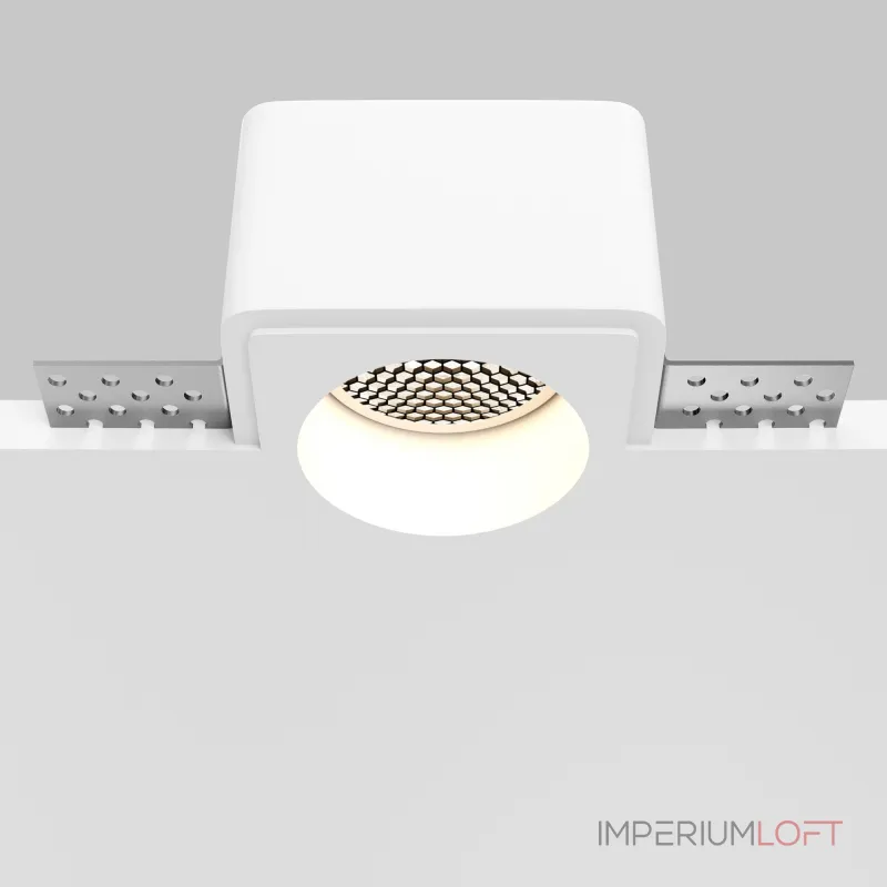 Встраиваемый светильник Maytoni Gyps Modern DL123-GU10-01-W от ImperiumLoft