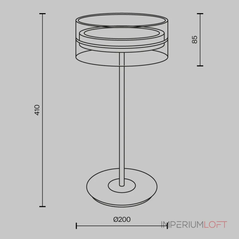 Настольный светильник Maytoni Modern MOD348TL-L14BBS3K от ImperiumLoft Настольный светильник Maytoni Modern MOD348TL-L14BBS3K от ImperiumLoft
