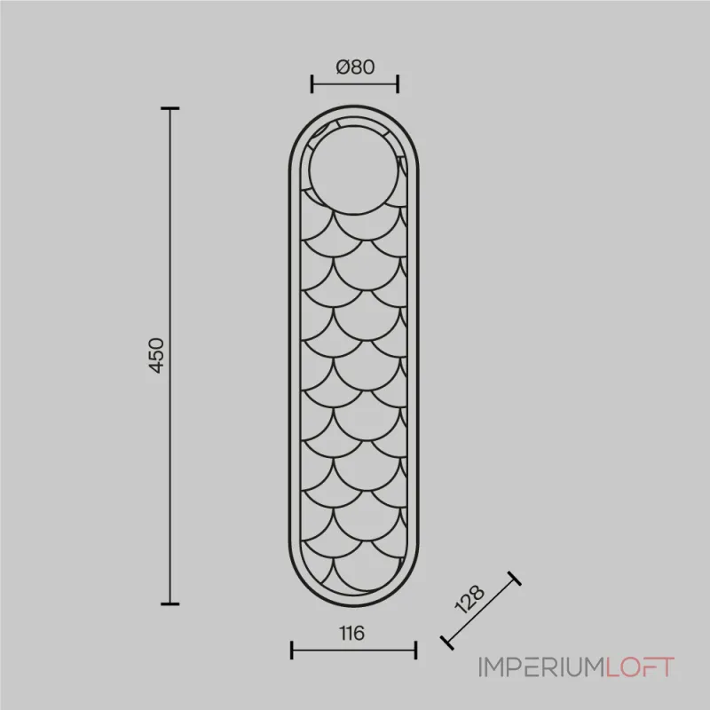 Настенный светильник (бра) Maytoni Modern Perlamour MOD473WL-L25BSK от ImperiumLoft Настенный светильник (бра) Maytoni Modern Perlamour MOD473WL-L25BSK от ImperiumLoft
