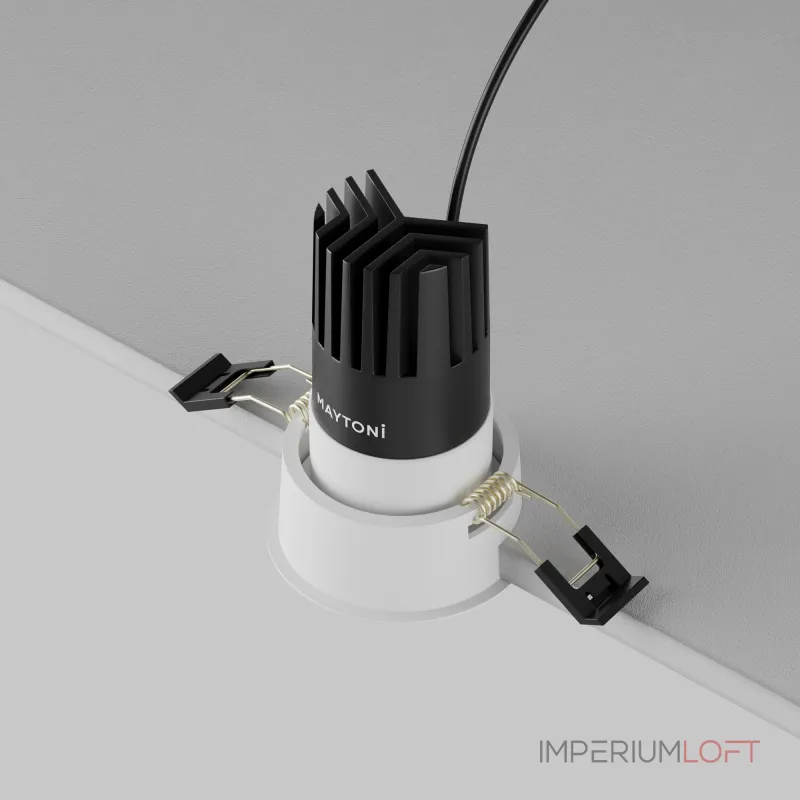 Встраиваемый светильник Maytoni Dip DL116-10W-4K-W от ImperiumLoft Встраиваемый светильник Maytoni Dip DL116-10W-4K-W от ImperiumLoft