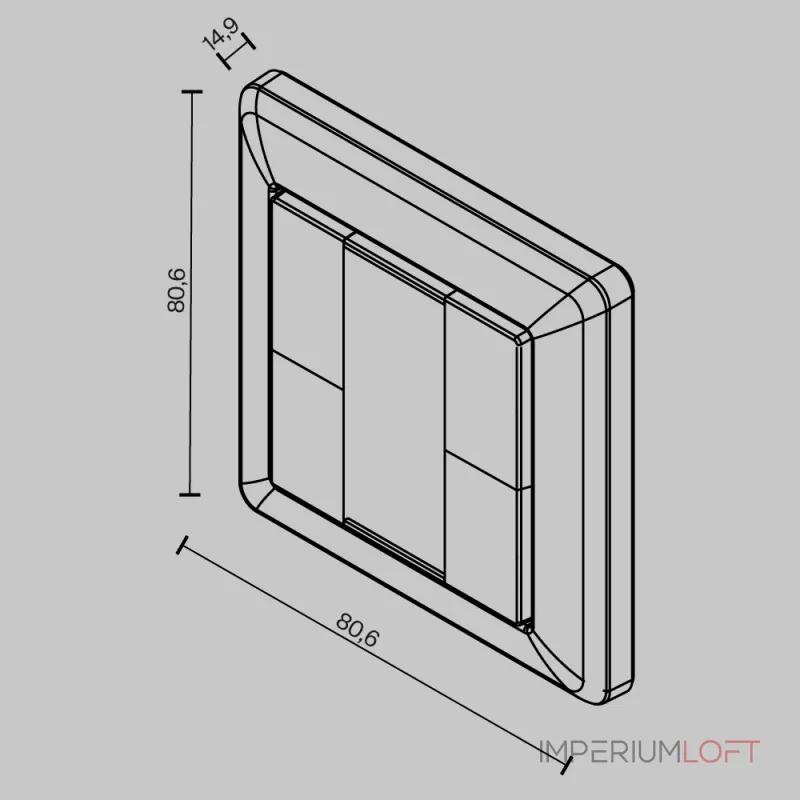 Панель управления Maytoni DALI 721044 от ImperiumLoft