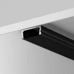 Рассеиватель для профиля 15×06 (Чёрный, 2 м), ALM-001-B-DF-2M Maytoni 642021 от ImperiumLoft