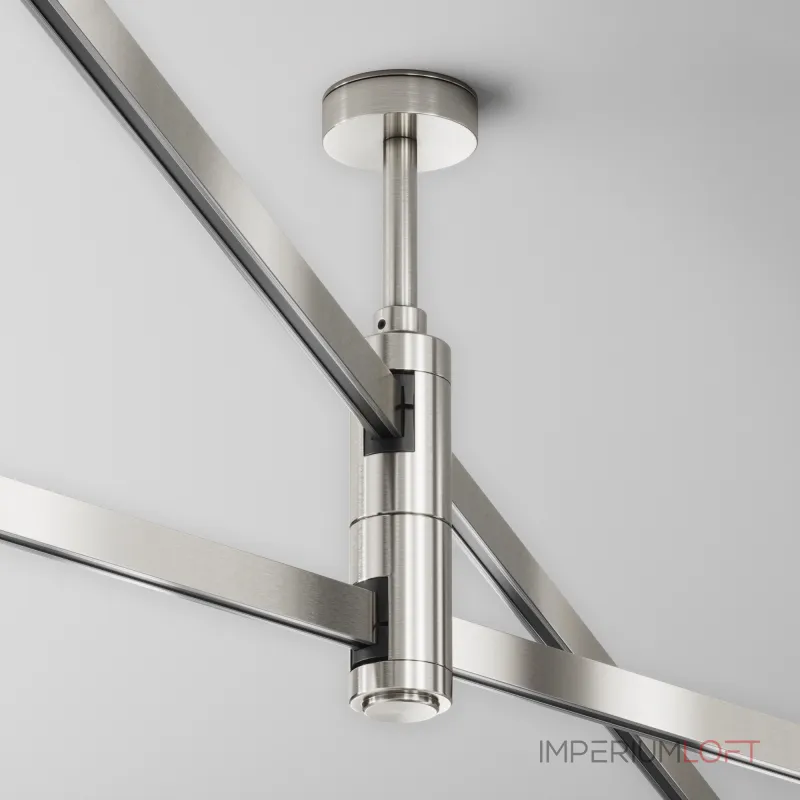 Крепление потолочное двойное Short 78мм платина Maytoni Flarity TRA156C-D1-PT от ImperiumLoft