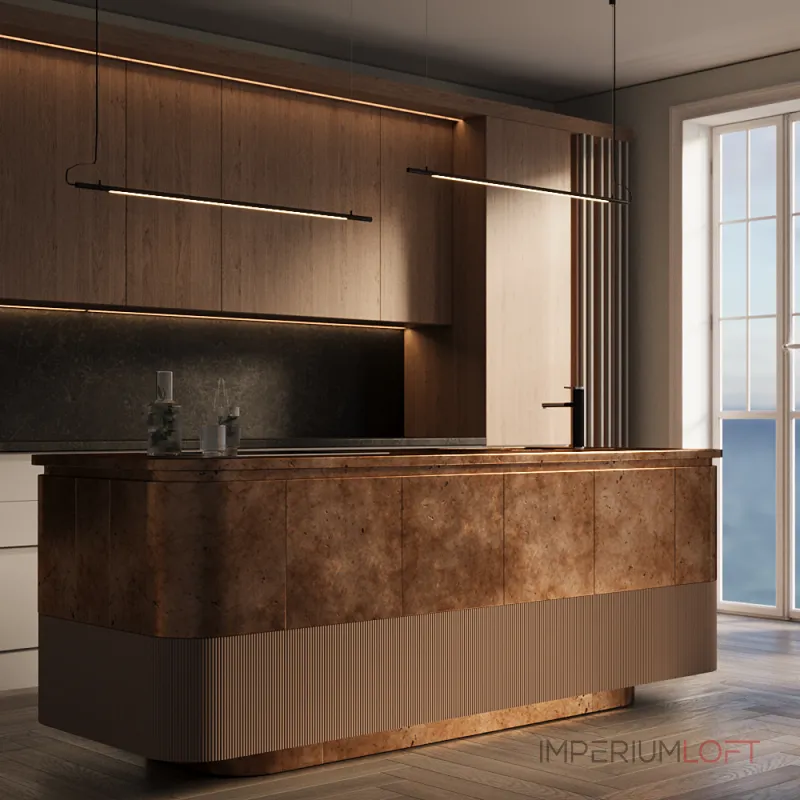 Светильник Maytoni Basis C100CL-L1000-24W3-6K-B от ImperiumLoft