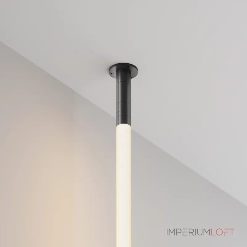 Основание для накладного монтажа системы Shelf с внутренней резьбой с вводом питания Maytoni Shelf CA023BI-P-B от ImperiumLoft