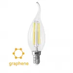 Светодиодная лампа Crystal Graphene Candle wind 9W 4000K E14 от ImperiumLoft