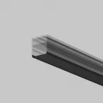 Рассеиватель для профиля 50×50 (Чёрный, 3 м), ALM-5050T-B-DF-3M Maytoni 642049 от ImperiumLoft