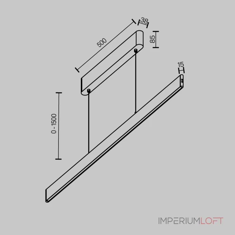 Подвесной светильник Maytoni Pendant P109PL-36W2.7-6K-W