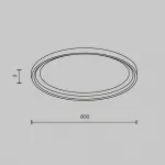 Аксессуар для встраиваемого светильника Maytoni DLA110-B от ImperiumLoft