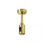 Крепление потолочное Short одинарное 78мм Flarity латунь Maytoni FLARITY TRA156C-S1-BS от ImperiumLoft