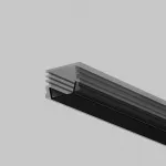 Рассеиватель для профиля 16×12 (Чёрный, 2 м), ALM-005-B-DF-2M Maytoni 642024 от ImperiumLoft