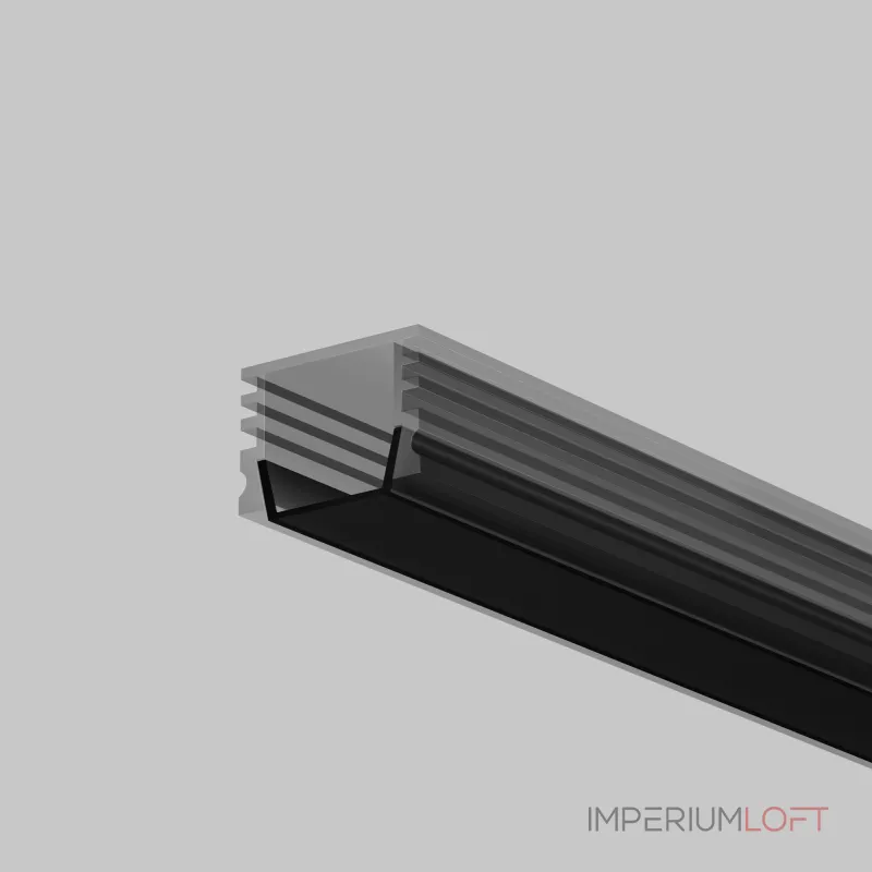 Рассеиватель для профиля 16×12 (Чёрный, 2 м), ALM-005-B-DF-2M Maytoni 642024 от ImperiumLoft