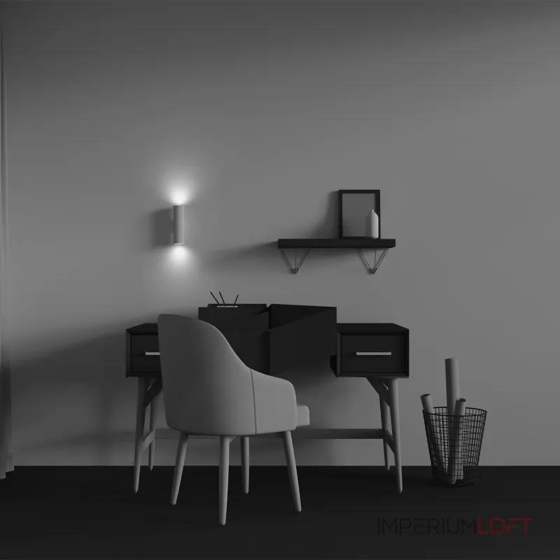 Настенный светильник (бра) Maytoni Wall C106WL-02-GU10-W от ImperiumLoft