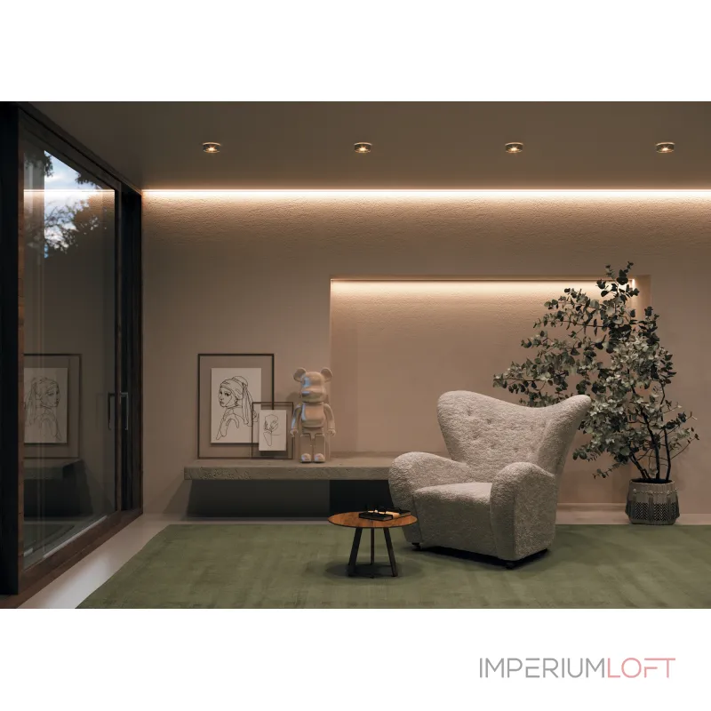 Светодиодная лента 24В 2835 20Вт/м 4000К 5м IP 20 Maytoni Ultra 201112 от ImperiumLoft