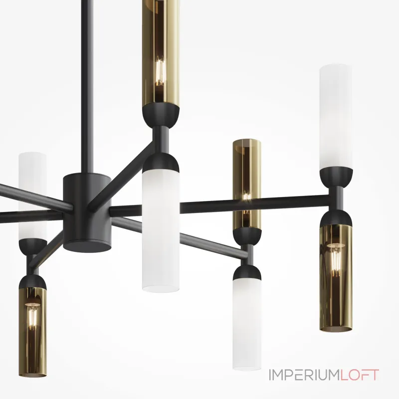 Люстра на штанге Memory MOD177PL-12G Люстра на штанге Memory MOD177PL-12G