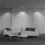 Встраиваемый светильник Maytoni Gyps Modern DL124-GU10-02-TRS-W от ImperiumLoft