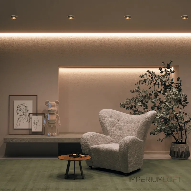 Светодиодная лента 24В 2835 20Вт/м 4000К 5м IP 20 Maytoni Ultra 201112 от ImperiumLoft