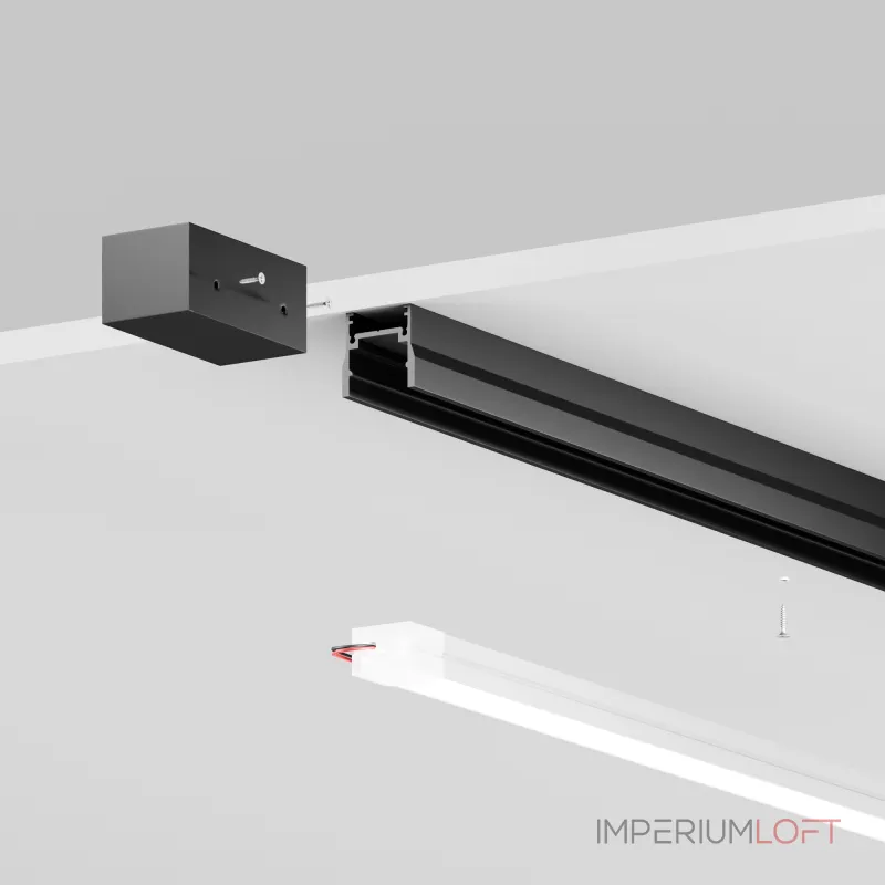Профиль для уличной трековой системы Maytoni Elasity IP O-TR001-P-B3M от ImperiumLoft
