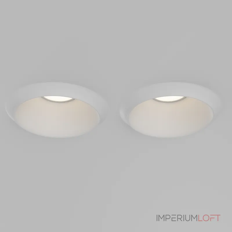 Встраиваемый светильник Maytoni Gyps Modern DL124-GU10-02-TRS-W от ImperiumLoft Встраиваемый светильник Maytoni Gyps Modern DL124-GU10-02-TRS-W от ImperiumLoft