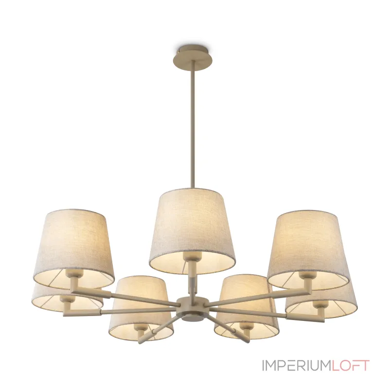 Люстра на штанге Freya Classic Butler FR2057PL-07BG от ImperiumLoft Люстра на штанге Freya Classic Butler FR2057PL-07BG от ImperiumLoft