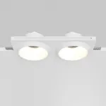 Встраиваемый светильник Maytoni Gyps Modern DL124-GU10-02-TRS-W от ImperiumLoft