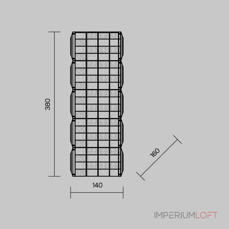 Настенный светильник (бра) Maytoni Modern MOD335WL-L20CH3K от ImperiumLoft
