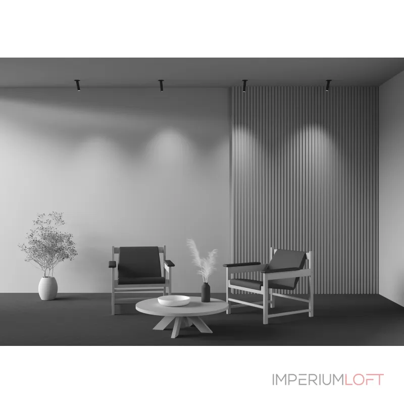 Встраиваемый светильник Maytoni Ceiling C140TRS-L200-7W4K-B от ImperiumLoft