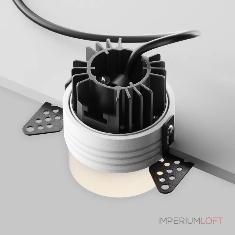 Встраиваемый светильник Maytoni Nude DL065-12W4K-TRS-W от ImperiumLoft