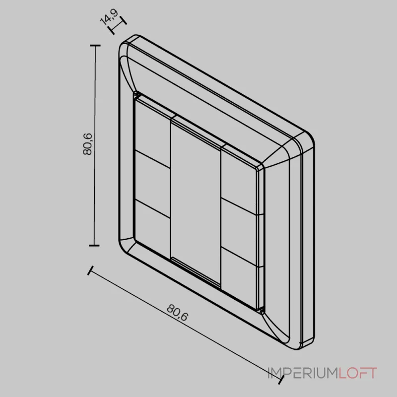 Панель управления Maytoni DALI 721045 от ImperiumLoft