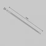 Светильник Maytoni Basis C100CL-L1000-24W3-6K-BS от ImperiumLoft